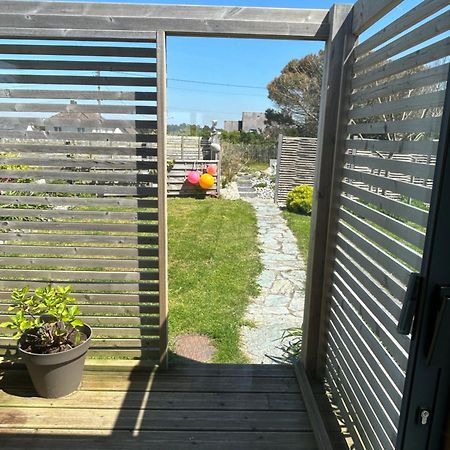 Chambre cabine avec vue mer à la Villa plein vent Barneville-Carteret Esterno foto